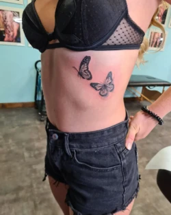 Tatouage Flash papillon La crau