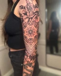 Bras entier MANDALA LA CRAU