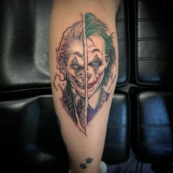 Tatouage le joker